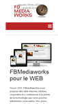 Mobile Screenshot of fbmediaworks.com